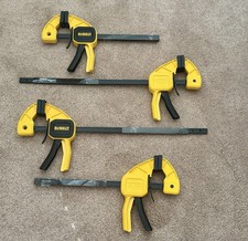 Dewalt 6” & 12” Trigger Bar Clamp Set New!