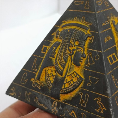 3 antike ägyptische Pyramiden mit Bastet, Tutanchamun, Kleopatra & Nofretete - Bild 8 von 11