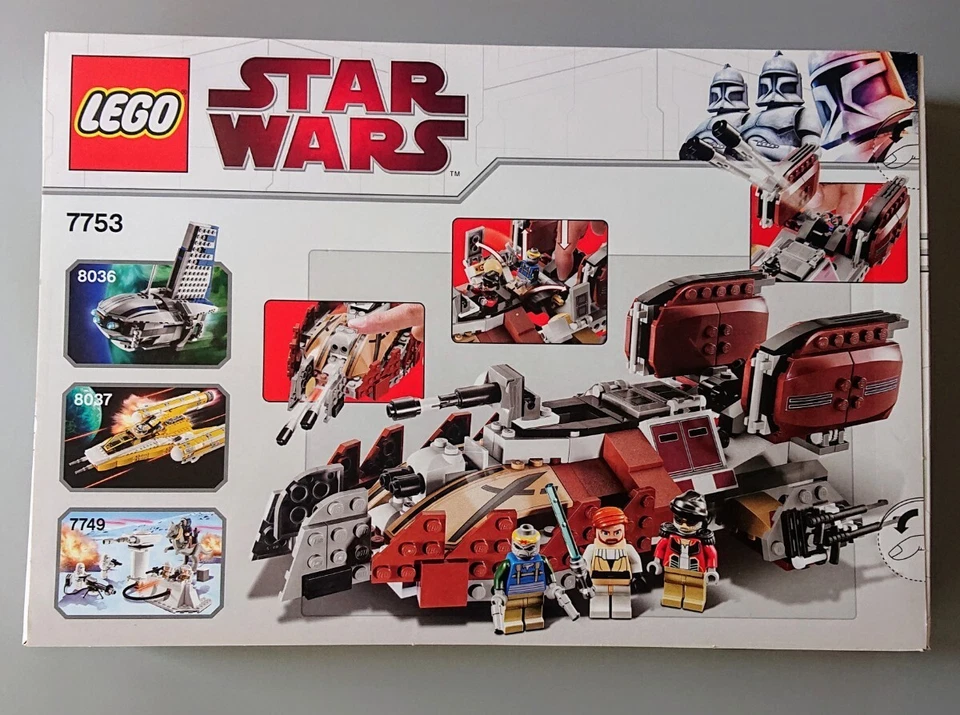 LEGO Star Wars: Pirate Tank (7753) Brand New Unopened Free Shipping - Image 3 of 3