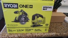 Ryobi ONE 18V 2-Tool Combo Circular Saw Jig Saw Set PCL500525SB
