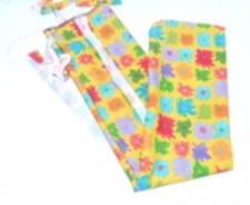 Ecotak Lycra Rugless Tail Bag - yellow flower Mini Ecotak