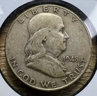 1948-P Franklin Half Dollar - Actual Coin Shown - 90% Silver INV#126