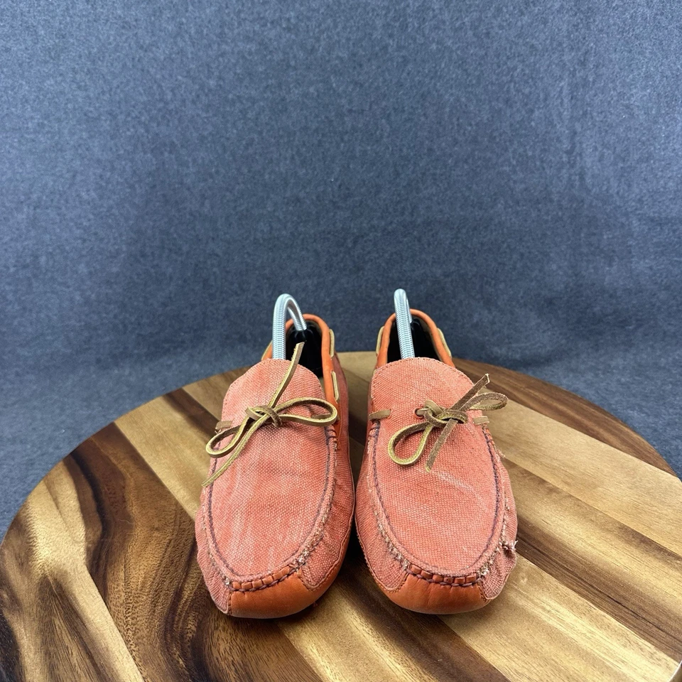 Mocasines sin cordones Cole Haan Coral Gamuza Cuero Mocasines Zapatos 8.5B C14625 Foto 3 de 4