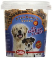 Hunde Snacks Nobby Starsnack Duo Bones 200G Huhn Kausnack FüR Hunde