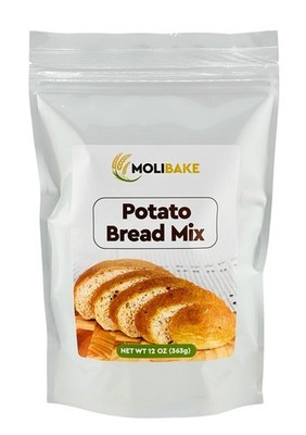 Molibake Potato Bread Mix - All-Natural Baking for Pack of 1
