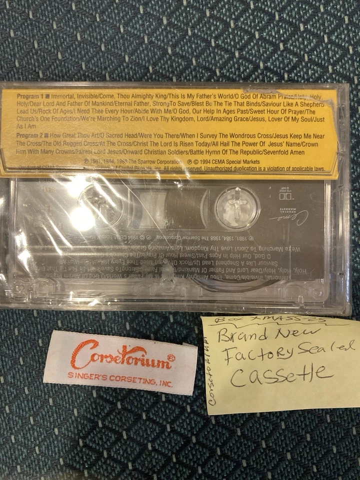 Sweet Hour of Prayer: 35 Best Loved Hymns (Cassette Tape, 1994) NEW SEALED - Image 3 of 3