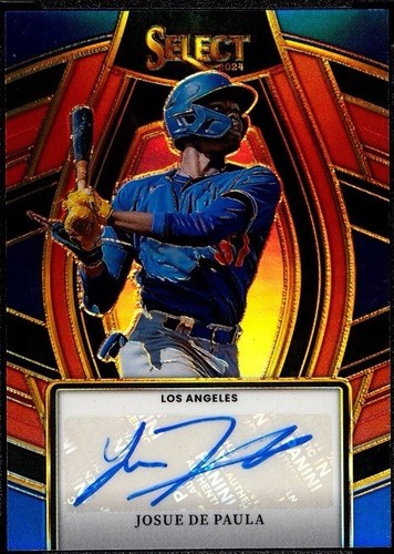 2024 NATIONAL TREASURES JOSUE DE PAULA AUTO PATCH 05/49! DODGERS 
