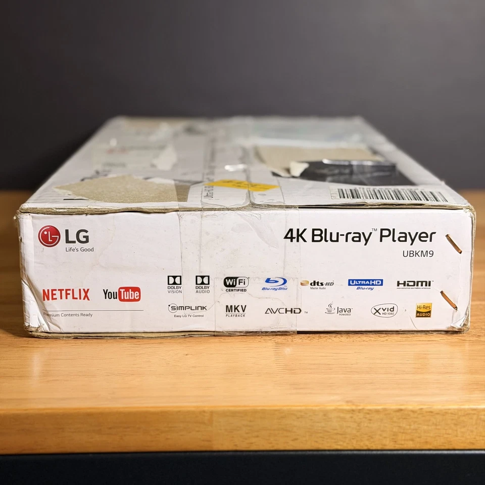 ⚡️NEW LG 4K UBKM9 Region Free WiFi & 4K UHD & 3D Blu-ray & DVD Player ⚠️Open Box - Image 3 of 4