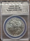 2021-S Morgan Dollar ANACS MS70 First Strike