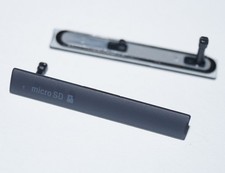 Sony Xperia Z3 Compact D5803 D5833 Micro USB Micro SD Copertura Nera