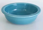 Vintage HLC Fiesta Fiestaware Turquoise Fruit Bowl 5 1/2" Diameter EUC
