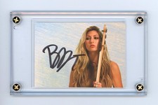 Blu DeTiger Autographed Trading Card Sized Signed Cut ACOA