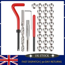 M8 X 1.25 THREAD REPAIR TOOL KIT W/ 25PCS HELICOIL WIRE INSERTS DAILY REPAIR
