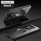 For OPPO Find X9 Pro, Luxury Phone Case Hybrid Armor Hard PC Kickstand Cover