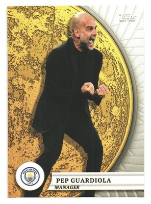 2024-25 Topps Blue Moon Manchester City Pep Guardiola