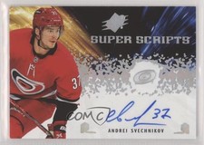 2021-22 SPx Superscripts Andrei Svechnikov #SS-AS Auto 0x2e