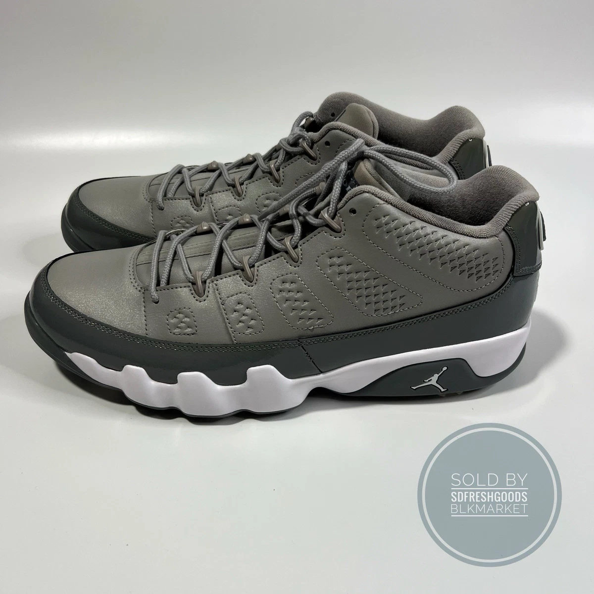 Jordan 9 Golf Low Cool Grey for Sale | Authenticity Guaranteed | eBay