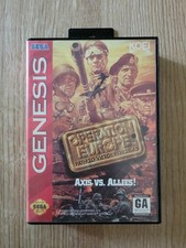 Operation Europe Sega Genesis - Complete With Manual