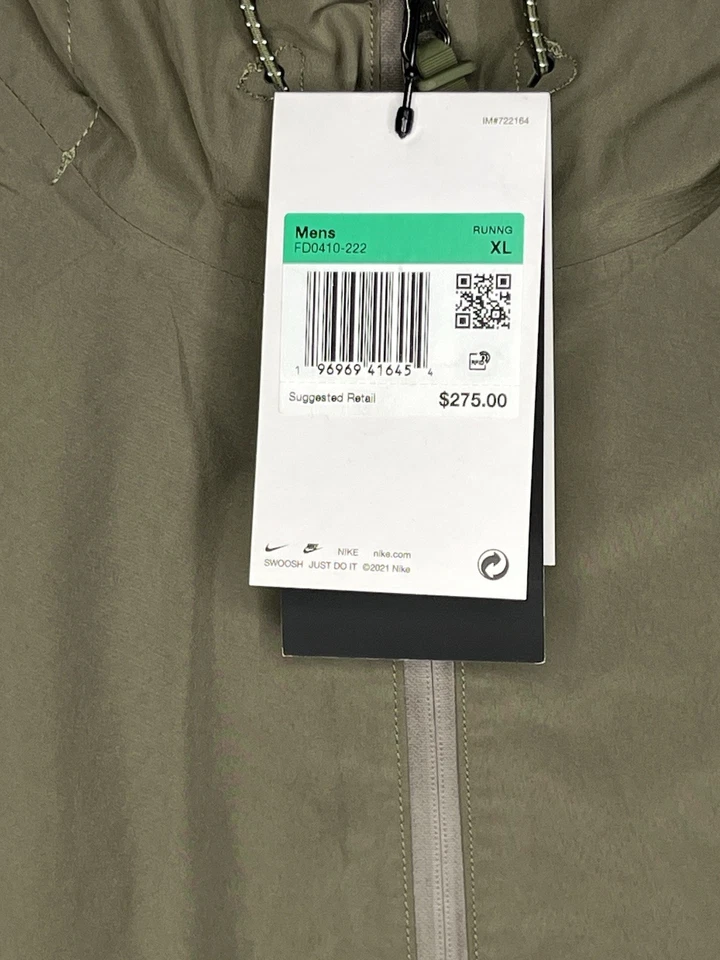 Nike Storm-Fit ADV Running Division Windbreaker Jacket Sz XL FD0410-222 NWT - Image 4 of 4