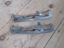 Antique Barney & Berry Metal Ice Skates