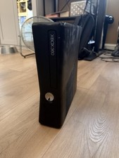 Xbox 360 S Slim Black Console Unit Only, Untested