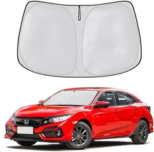 Windshield Sun Shade for 2016 2017 2018 2019 2020 2021, Front Window Shade Sun V