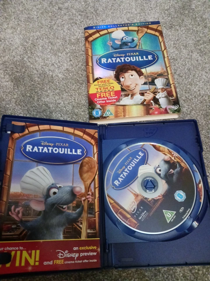 Disney Pixar Ratatouille 2-disc Collectors Edition. Fantastic Movie 🎬 Dvd. - Image 3 of 4