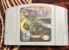 THE LEGEND OF ZELDA MAJORAS MASK - NINTENDO 64 N64 - ORIGINAL MODIFIED GRAY CART