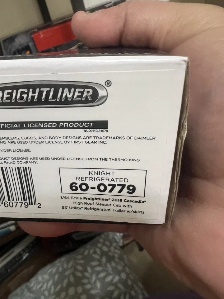 1/64 dcp Set Of 3 Knight Transportation Trucks . Reefer Van Container - Image 4 of 4