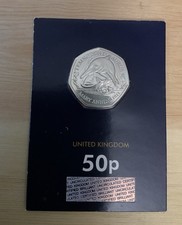 2021 Temnodontosaurus Dinosaur 50p Fifty Pence Coin Brilliant Uncirculated