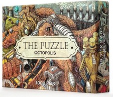 Octopolis 1000 Piece Jigsaw Puzzle for Adults Challenging and Difficult Puz...