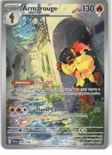 Armarouge 203/198 Illustration Rare Scarlet & Violet Pokemon Holo Near Mint on eBay