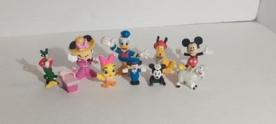 Mickey Mouse And Friends Mini Toy Figures Cake Toppers Clara Belle Daisy Pluto 