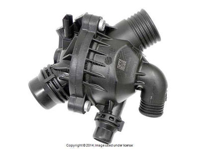 BMW E70 E71 (2007-2010) Thermostat with Housing (97 deg.C) WAHLER OEM + Warranty