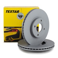 Textar 92252403 Bremsscheiben Satz Ø 278Mm FüR Ford B-MAX Fiesta VI MK6 Vorne
