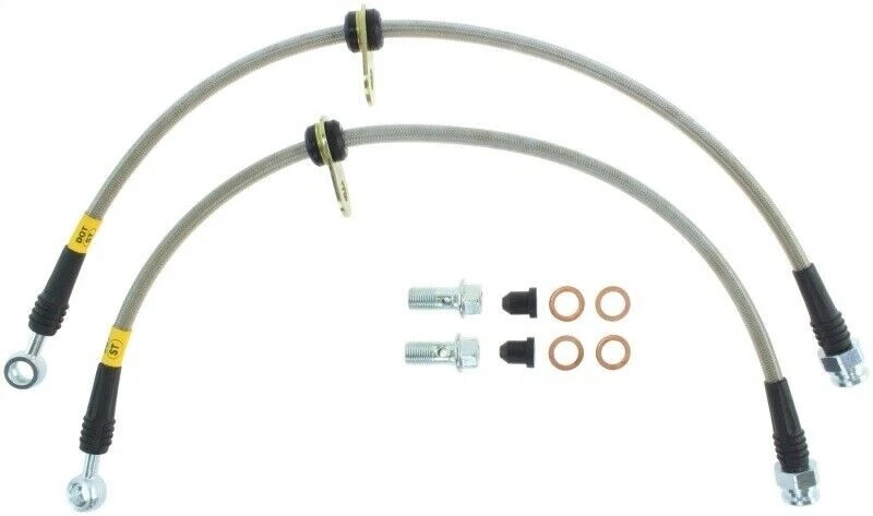 Stoptech 950.40014 for 06-14 Honda Ridgeline Stainless Steel Front Brake Lines - Image 4 of 4