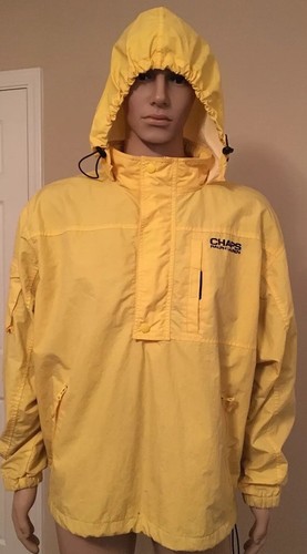 Chaps Ralph Lauren, Vintage Chaps Ralph Lauren Hooded Outdoor Ski Rain Jacket Large Made in Russia