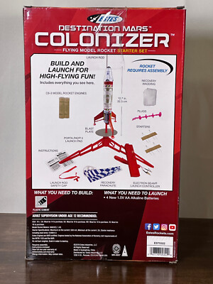 Estes Colonizer Model Rocket Starter Set, Beginner Skill Level