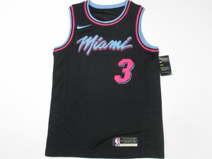 New Dwyane Wade #3 D-Wade Miami Heat Swingman Vice City Jersey Black | eBay