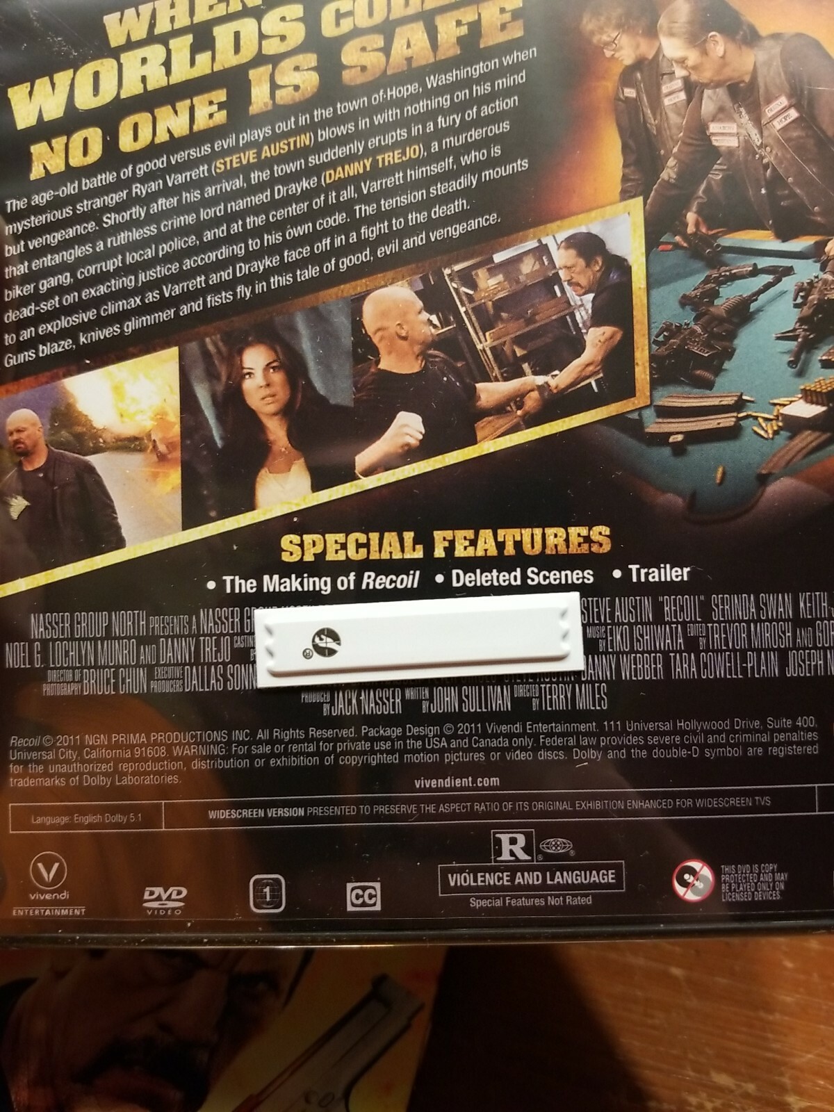 stone cold steve austin movie recoil