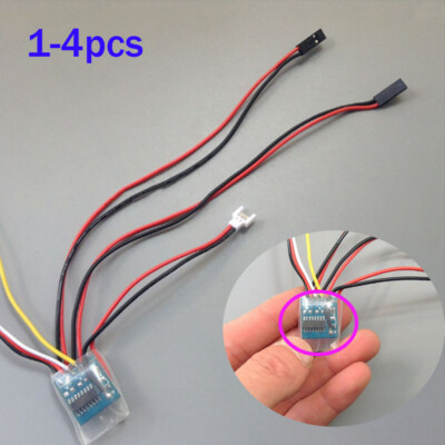 1.8A 2.7AX2 1S 3.7V 2CH Dual Way Gebürsteter ESC Motor Speed Controller RC Tank