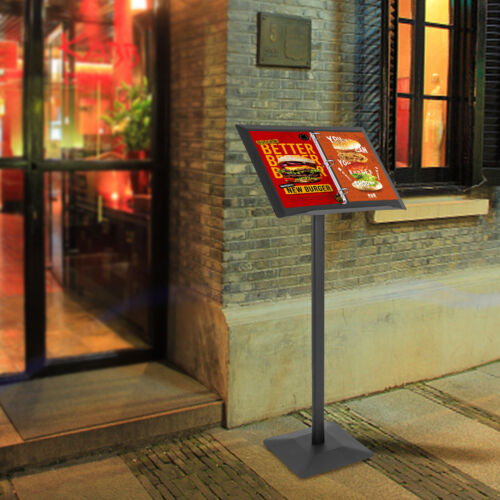 Ring Binder Lectern Stand Menu Stand Catalogue Browser Floor Stand Brochure New - Picture 8 of 38
