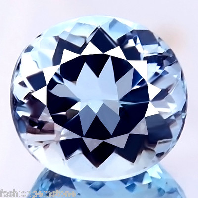 3.51ct WOW FLAWLESS BEST QUALITY NATURAL BLUE AQUAMARINE RARE EARTH MINED GEM