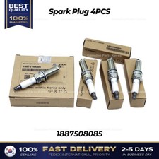⭐Genuine⭐ Spark Plug 4PCS 1887508085 for Hyundai Elantra Kona Kia K5