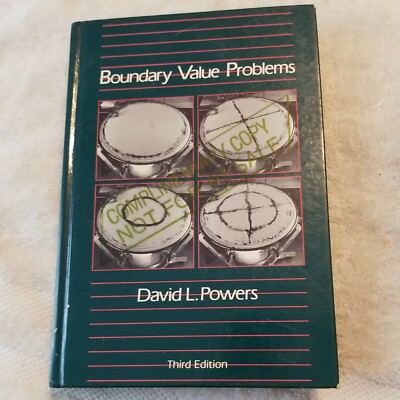 Boundary Value Problems by David L. Powers (1987, Hardcover, 3rd edition)