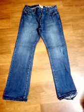 OP Ocean Pacific Dark Way Blue Bootcut  34x32  Y2K 