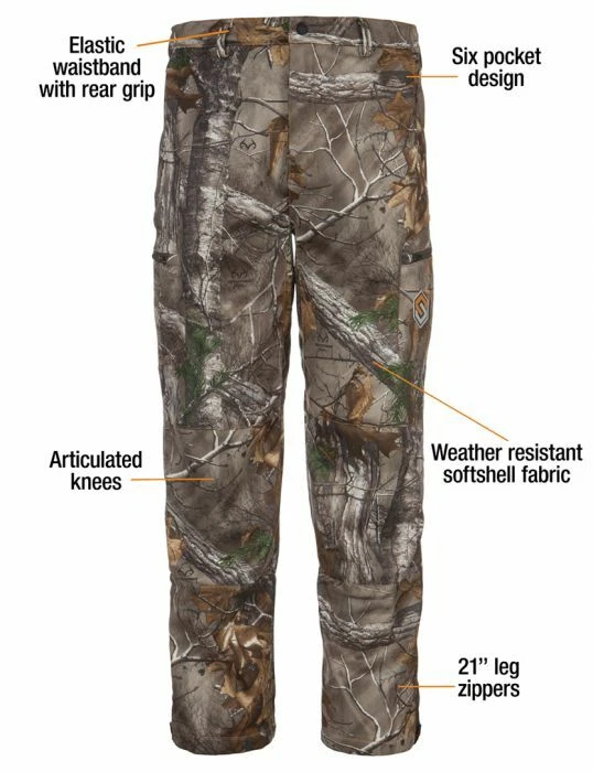 ScentLok Mens Head Hunter Storm Hunting Pant Realtree Xtra 89120 2XL - Image 3 of 4