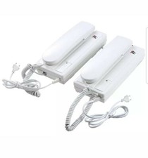 Interfono a parete 2 unità interne con cornetta casa ufficio negozio 220 volt