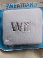 RARE Official Nintendo Wii Fit White Sweatband