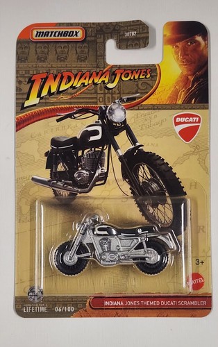 2024 Matchbox Indiana Jones Themed Ducati Scrambler 1965 Icon Dark Nightshift - 第 1/4 張圖片